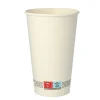 PAPSTAR Trinkbecher, Pappe 0,4 l Ø 9 cm, 13,9 cm weiß