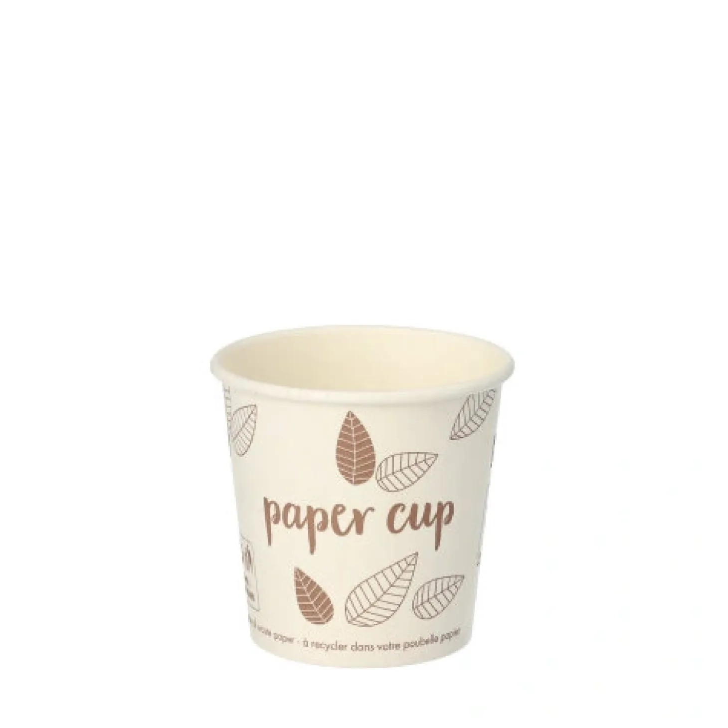 PAPSTAR Trinkbecher, Pappe "pure" 0,1 l Ø 6 cm, 6 cm "ZERO"