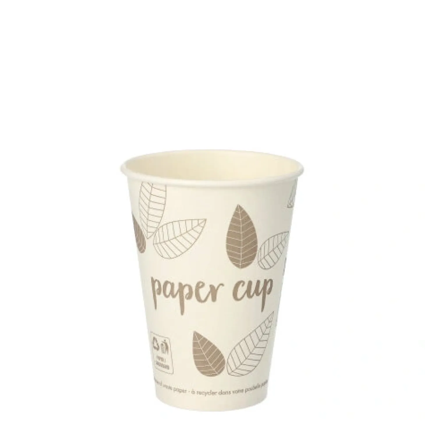 PAPSTAR Trinkbecher, Pappe "pure" 0,18 l Ø 7 cm, 9,2 cm "ZERO"