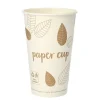 PAPSTAR Trinkbecher, Pappe "pure" 0,4 l Ø 9 cm, 13,9 cm "ZERO"
