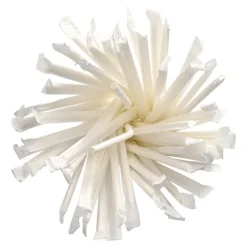 PAPSTAR Trinkhalme, flexibel, Papier "pure" Ø 6 mm, 20 cm weiß einzeln gehüllt