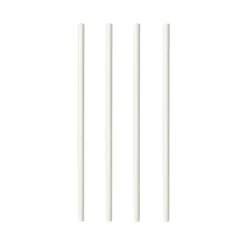 PAPSTAR Trinkhalme, Papier "pure" Ø 6 mm, 20 cm weiß