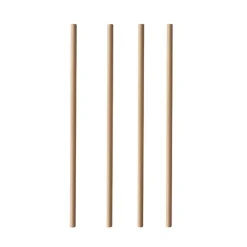 PAPSTAR Trinkhalme, Papier "pure" Ø 6 mm, 20 cm braun