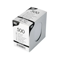 PAPSTAR Tropfdeckchen rund Ø 8,5 cm weiß