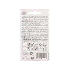 PAPSTAR Zahlenkerze mit Halter 7 cm silber "1"