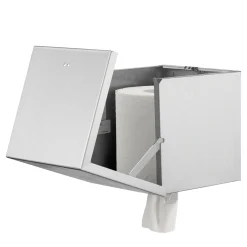 Qbic-line Center-Pull-Spender Midi Edelstahl QCPTL SSL Innenabrollung