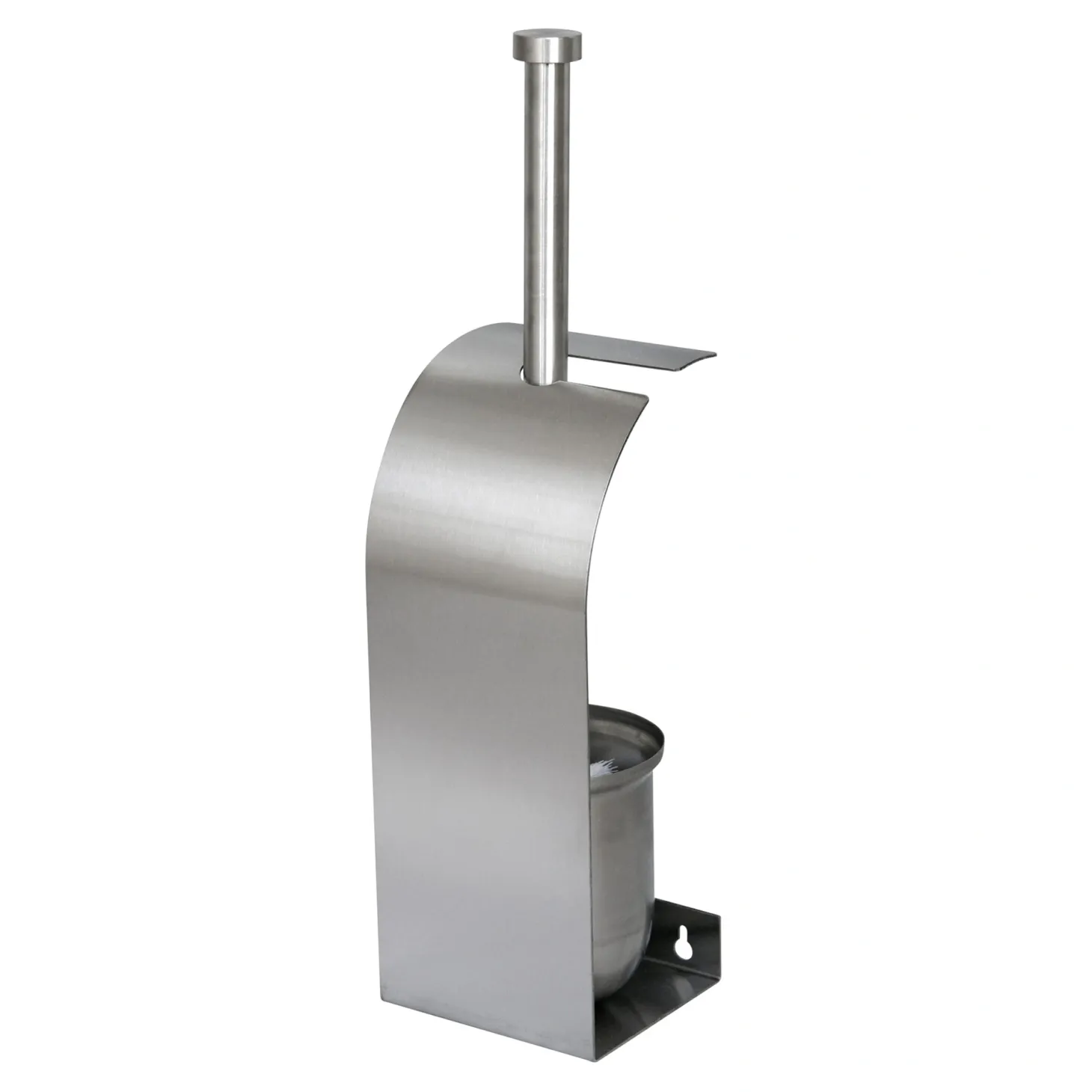 Racon Edelstahl X brush Toilettenbürstenhalter Stand- und Wandmodell