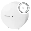 Racon MW GR Toilettenpapierspender Metall weiß Maxi Jumbo