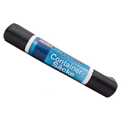 Reinex Containersäcke Müllsäcke 240 Liter, schwarz