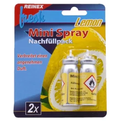 Reinex fresh Mini Spray Nachfüllpack Duftkartuschen für Mini Spray Duftspender