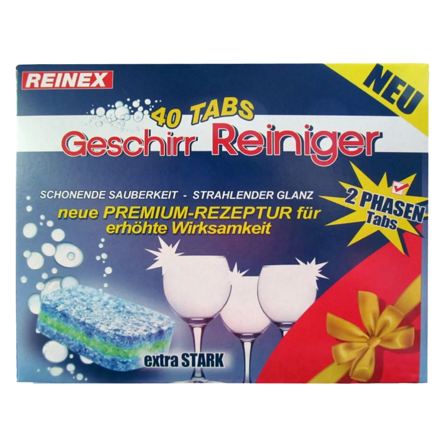 Reinex Geschirr-Reiniger-Tabs XXL