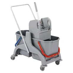 RMV Doppelfahrwagen ECO 2 x 25 Liter, Kunststoff mit Deichsel