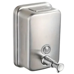 RMV Edelstahl Seifenspender 500 ml nachfüllbar