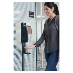 Rubbermaid Autofoam Handhygienestation Schwarz, freistehend
