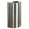 Rubbermaid Designer Line Abfallbehälter halbrund 45 Liter