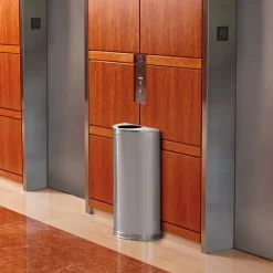 Rubbermaid Designer Line Abfallbehälter halbrund 45 Liter