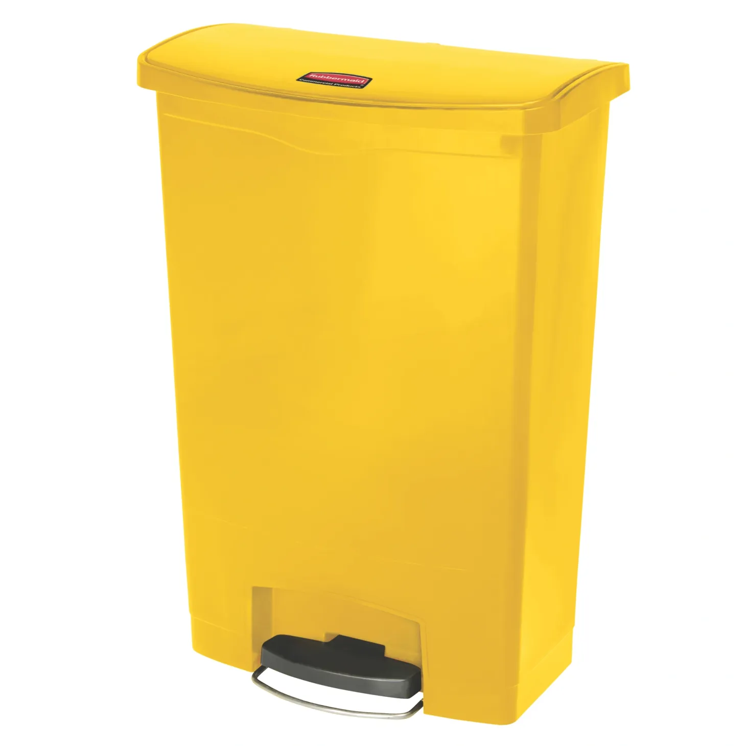 Rubbermaid Slim Jim Step on Abfallbehälter 90 Liter Front Step