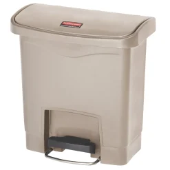 Rubbermaid Slim Jim Step on Abfallbehälter 15 Liter Front Step