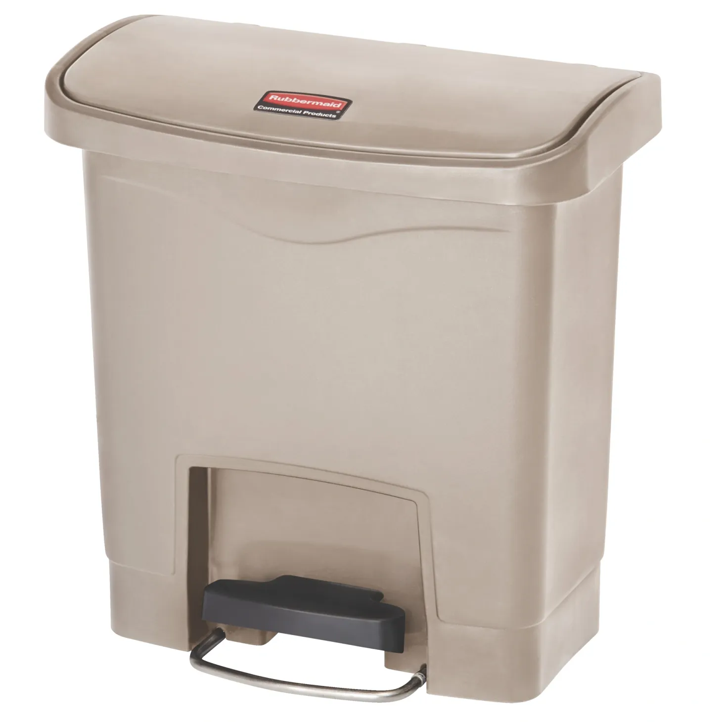 Rubbermaid Slim Jim Step on Abfallbehälter 15 Liter Front Step