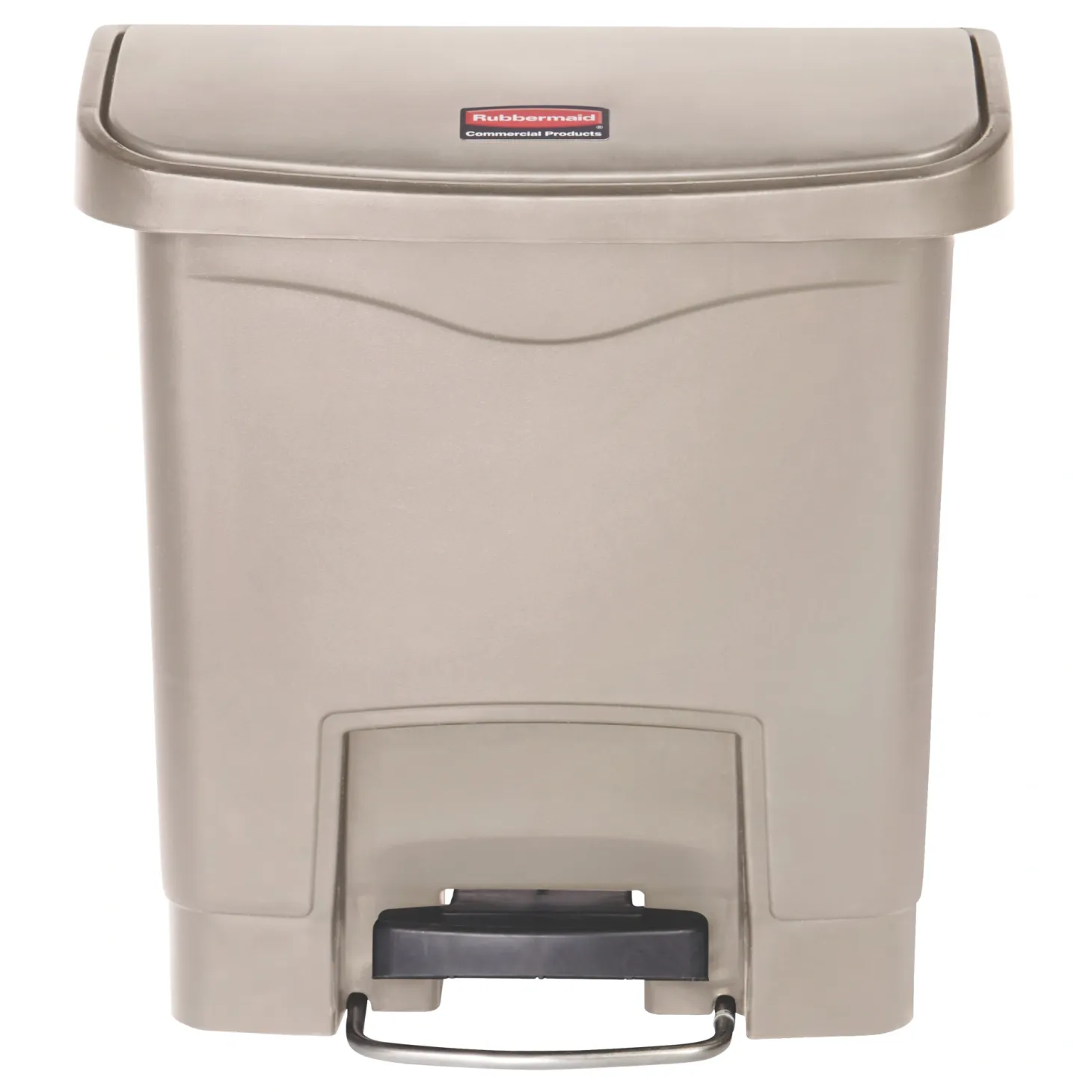 Rubbermaid Slim Jim Step on Abfallbehälter 15 Liter Front Step