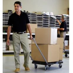 Rubbermaid Triple Trolley Transportwagen