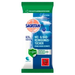 Sagrotan WC & Bad-Reinigungstücher Ozeanfrische, 60 Tücher
