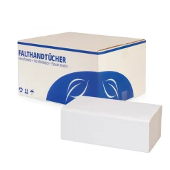 Sarima Falthandtücher ZZ-Falz, 23 x 21 cm, 2-lagig, weiß