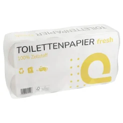 Sarima Toilettenpapier 3-lagig 250 Blatt Zellstoff hochweiß