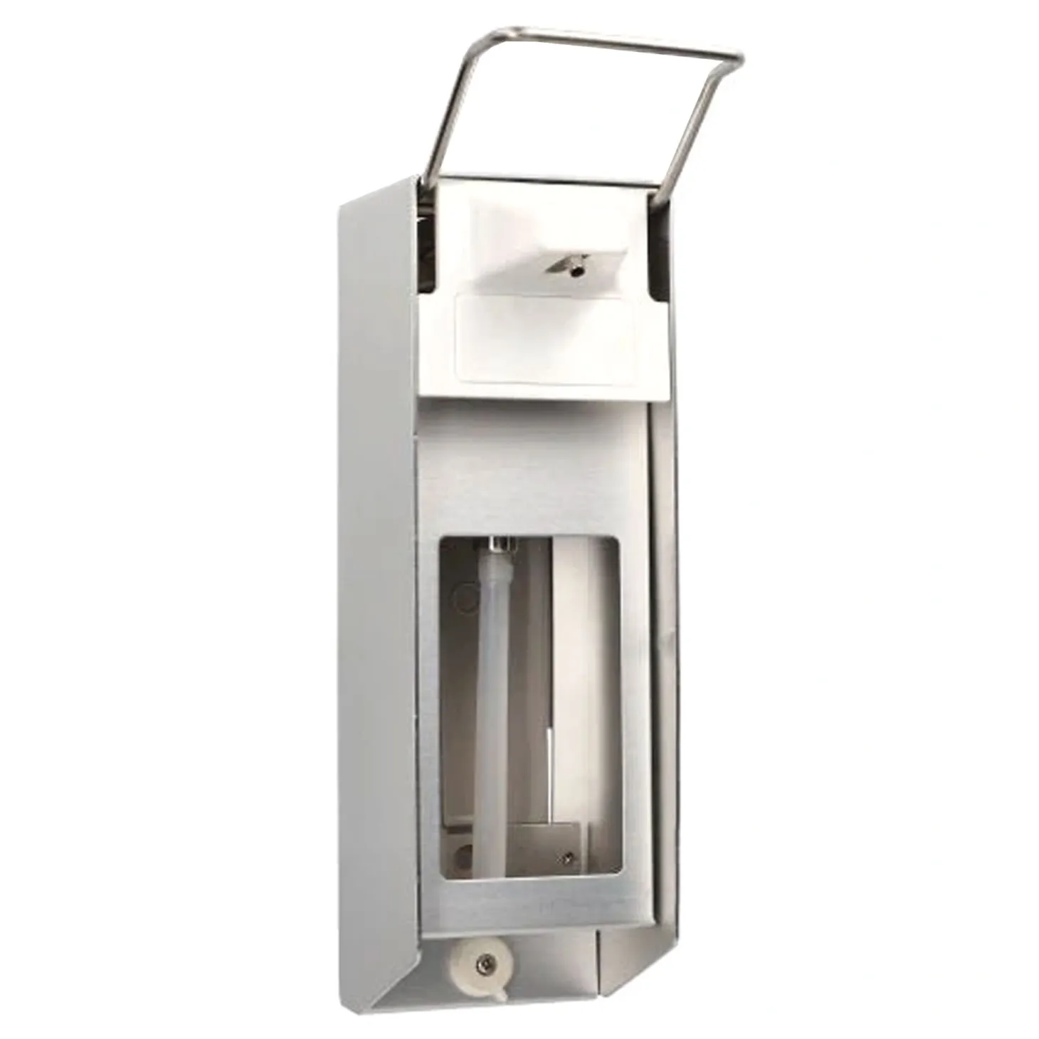 Sarima Wandspender Seifen-und Desinfektionsmittelspender 1000 ml Aluminium