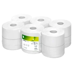 Satino by Wepa Comfort System-Toilettenpapier Mini-Jumbo Innenabwicklung CF2, 2-lagig 180 Meter