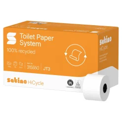 Satino by Wepa HiCycle System-Toilettenpapier JT3, 3-lagig 70 Meter
