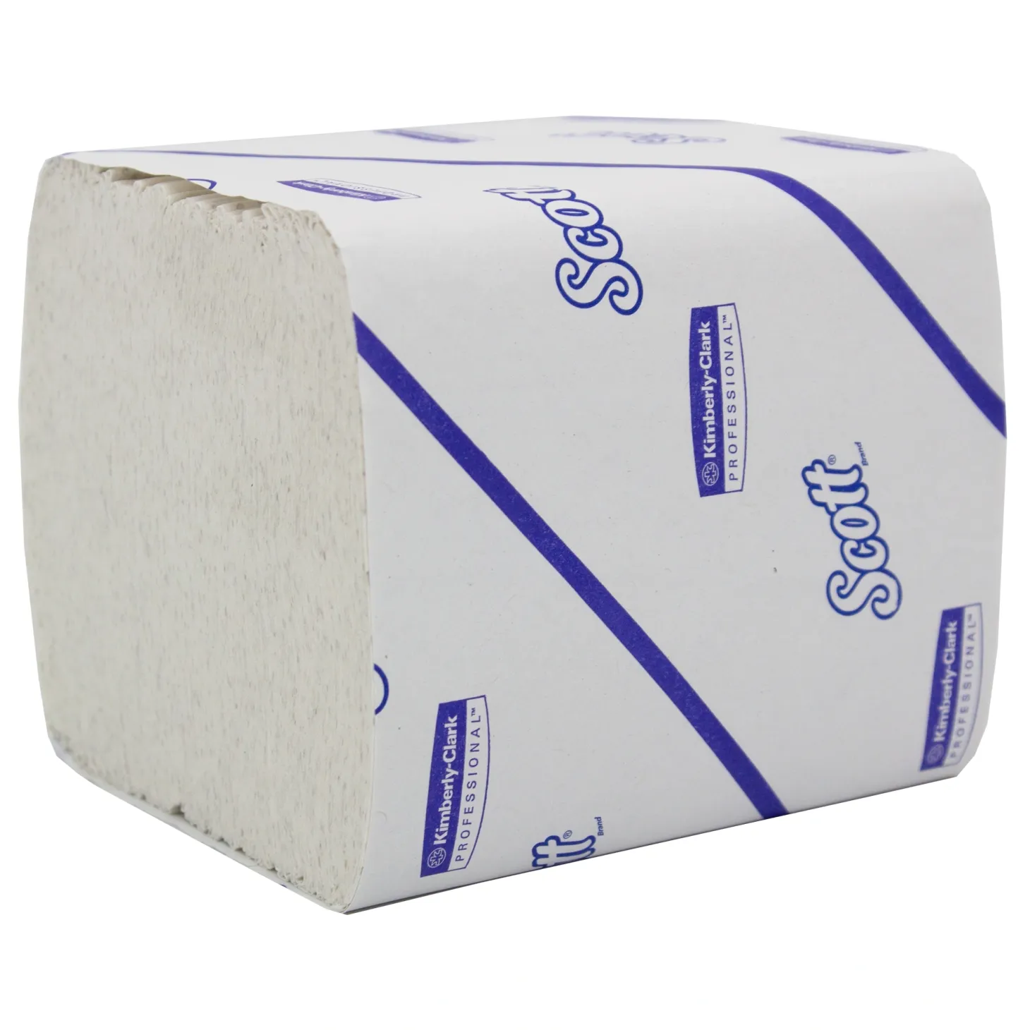 Scott Control 8509 Toilettenpapier Einzelblatt Recycling, weiß, 2-lagig