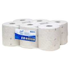 Scott Control 8591 Toilettenpapier mit Zentralentnahme Recycling weiß 2-lagig, 833 Blatt