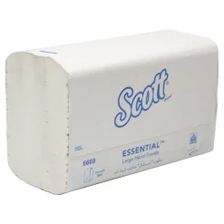 Scott Essential 6669 Papierhandtücher Interfold Z-Falz 20 x 31,8 cm, 1-lagig, weiß