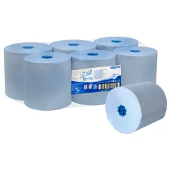 Scott Essential 6692 System-Handtuchrollen, 1-lagig, blau, 350 Meter