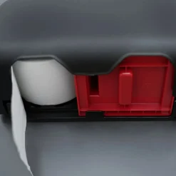 SEMYtop Toilettenpapierspender für 2 Rollen kernlos