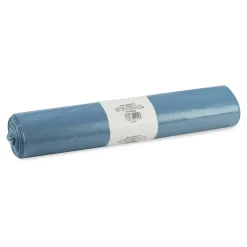 Sobsy LDPE-Regenerat Müllsäcke 120 Liter, blau, 28 my (Typ 60)