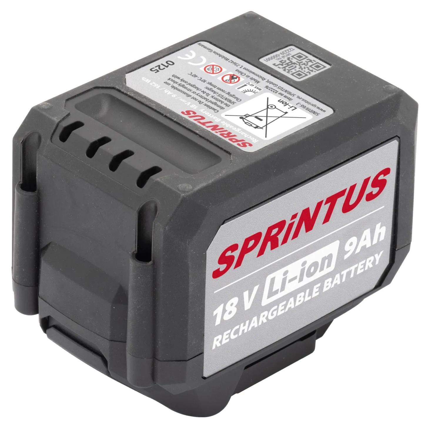 Sprintus iGo Lithium-Ionen Akku 18 V / 9 Ah