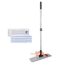 Sprintus PuriX Starter Set 40 u. 50 cm mit Reinigungswagen, Floory Trockensauger & Zubehör