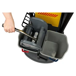 Sprintus PuriX Starter Set 40 u. 50 cm mit Reinigungswagen, Floory Trockensauger & Zubehör