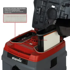 Starmix ISC L-1650 Top Nass-Trockensauger