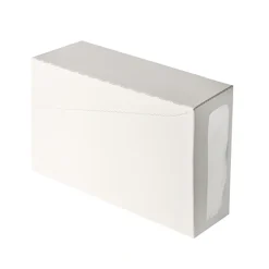 Starpak Bestecktaschen, Airlaid 40 cm x 33 cm weiß mit Besteckfalz, 5 x 100 Stück
