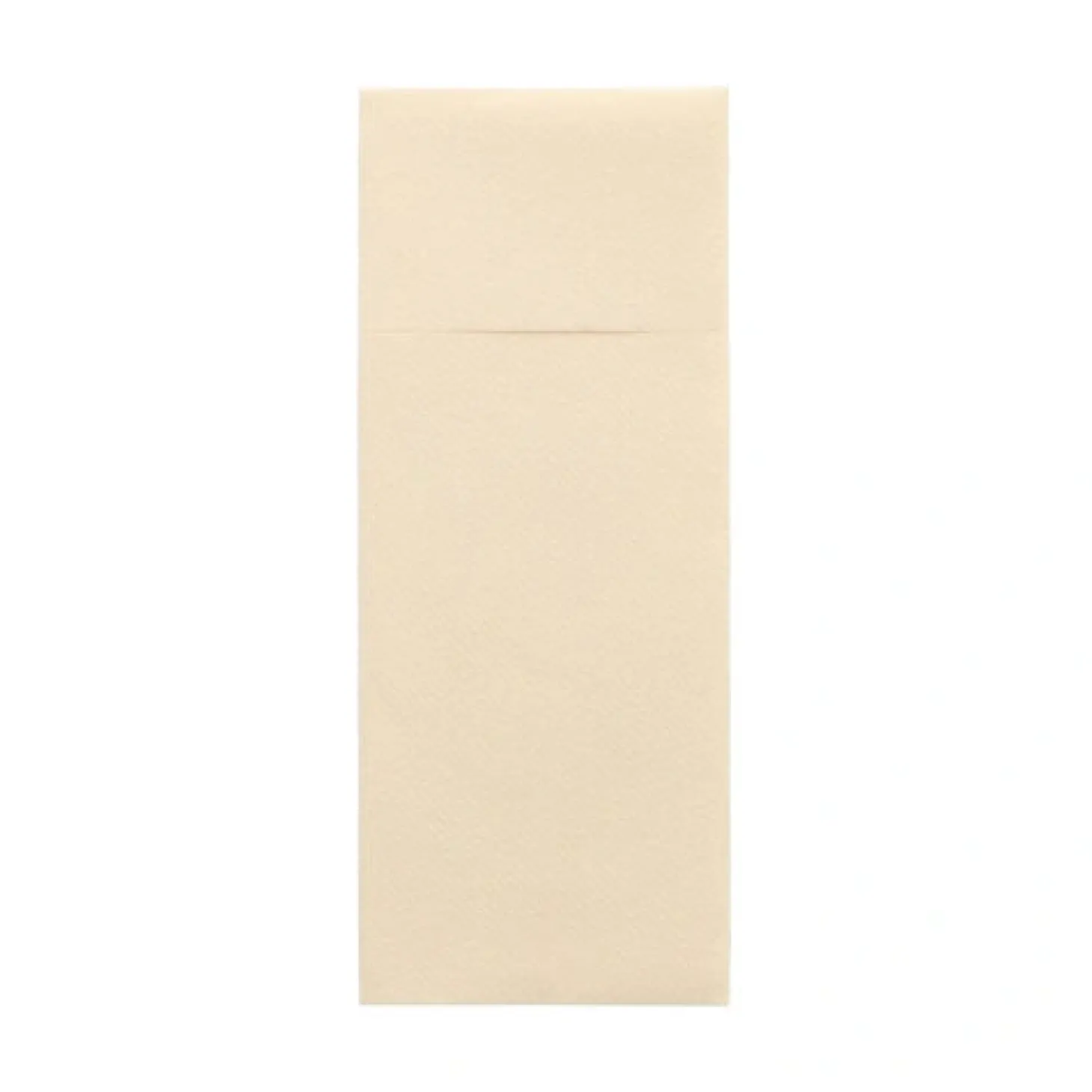 Starpak Bestecktaschen, Airlaid 40 cm x 33 cm creme mit Besteckfalz, 480 Stück