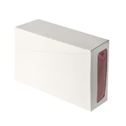 Starpak Bestecktaschen, Airlaid 40 cm x 33 cm bordeaux mit Besteckfalz, 5 x 100 Stück
