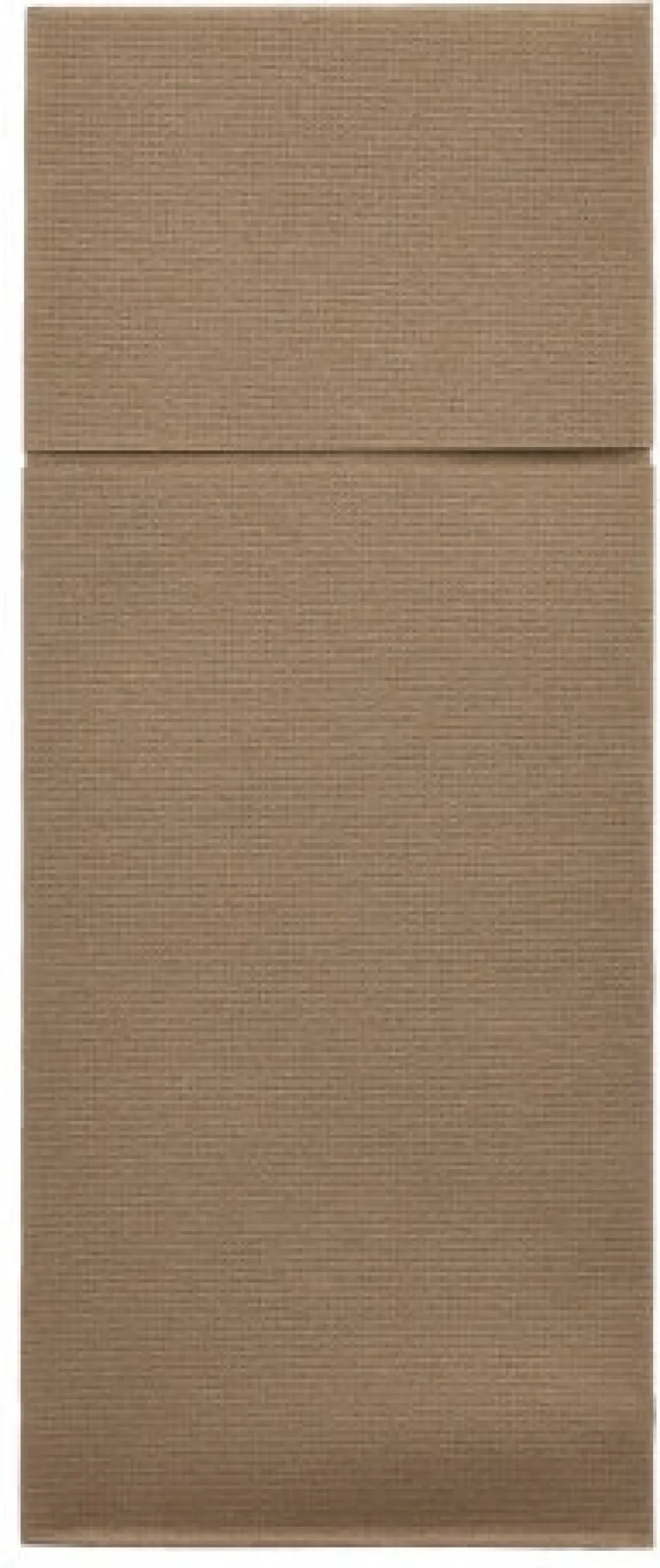 Starpak Bestecktaschen, Airlaid 40 cm x 48 cm taupe "Premium" mit Besteckfalz
