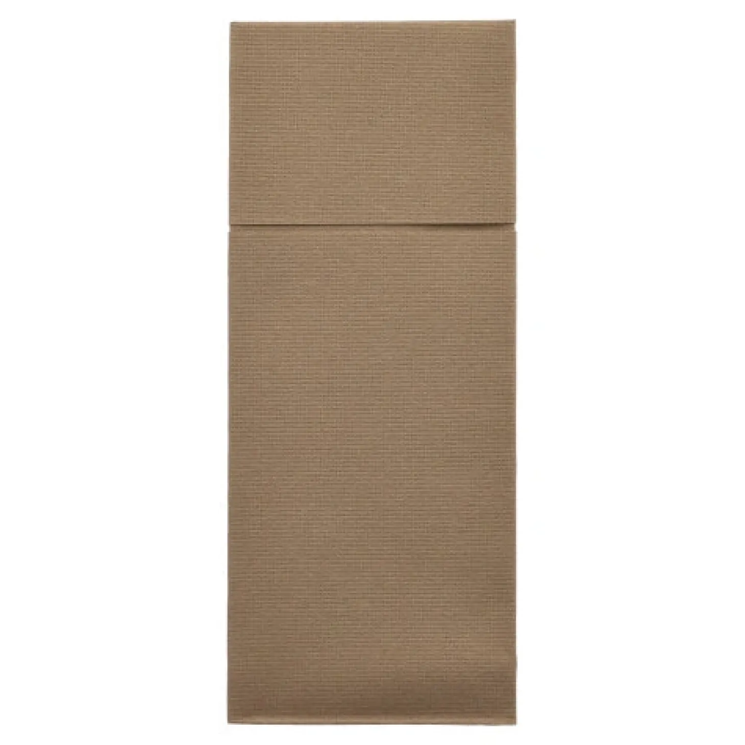 Starpak Bestecktaschen, Airlaid 40 cm x 48 cm taupe "Premium" mit Besteckfalz