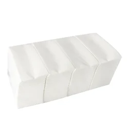 Starpak Bestecktaschen, Airlaid 40 cm x 33 cm weiß mit Besteckfalz, 480 Stück