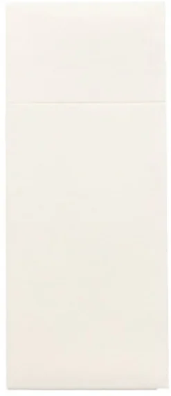 Starpak Bestecktaschen, Airlaid 40 cm x 33 cm weiß mit Besteckfalz, 480 Stück