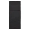 Starpak Bestecktaschen, Airlaid 40 cm x 48 cm schwarz "Premium" mit Besteckfalz