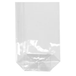 Starpak Bodenbeutel, PP 17,3 cm x 11,5 cm x 4 cm transparent